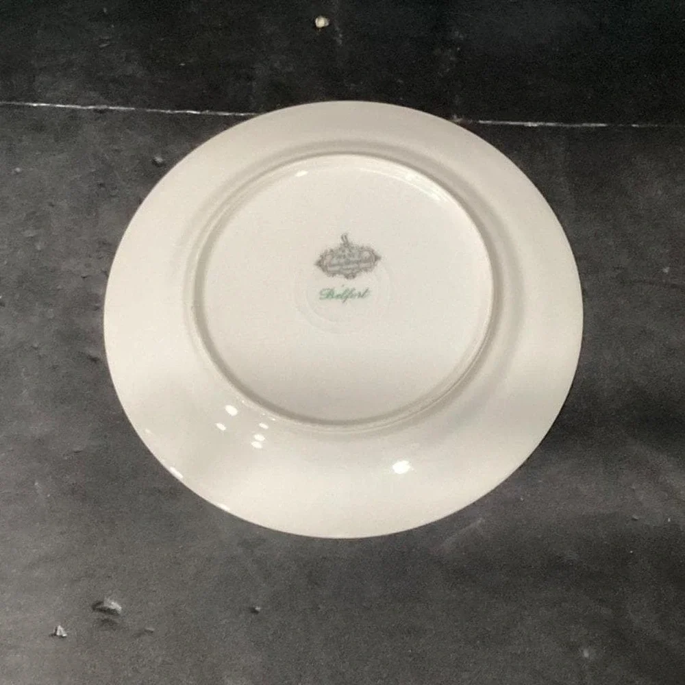 Charles‎ Ahrenfeldt Limoges Salad Plates, Set of 4, France Dishes, Dinnerware